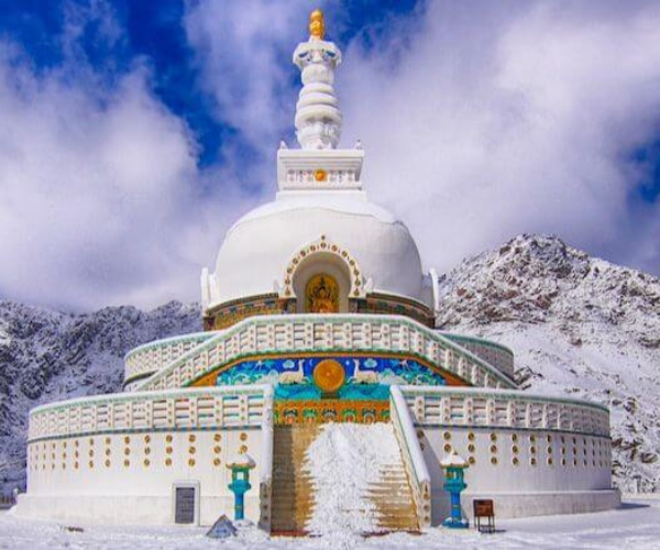 Shanti Stupa internal